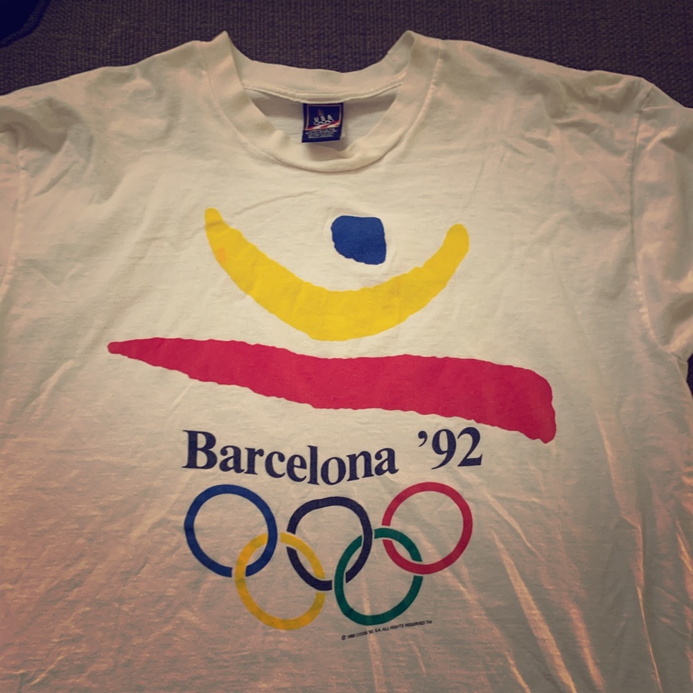 Vintage 1992 barcelona t shirt